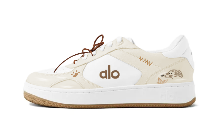Alo Yoga Recovery Mode Skateboard Shoes Unisex Low Top Yellow