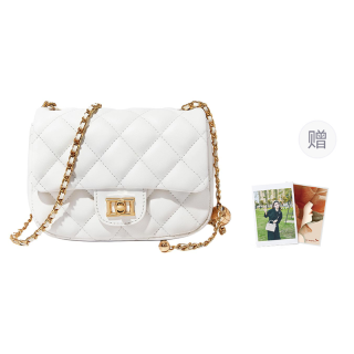 RED DRAGONFLY Cow Leather Handbag, Crossbody Bag Regular Women's White/Black/Red/Silver