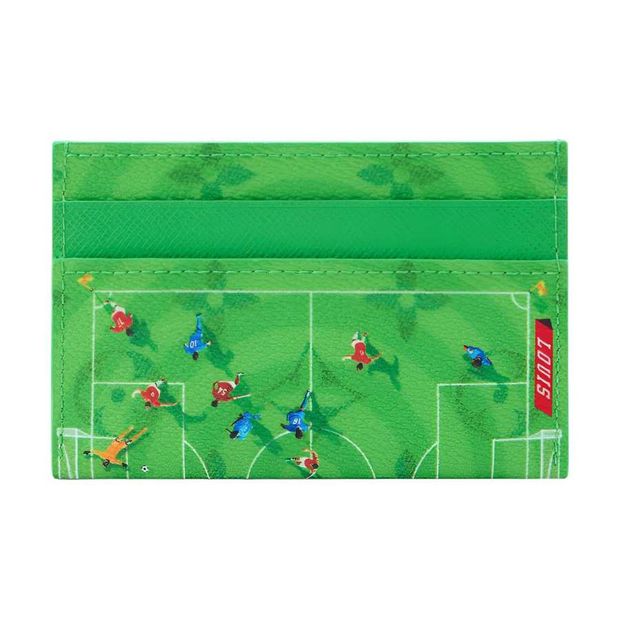 LOUIS VUITTON LOUIS VUITTON Coated Canvas Card Holder Men's Green