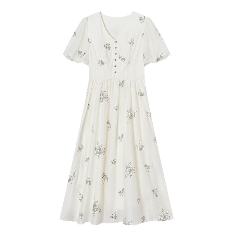 XIANGYING Summer Short Sleeved Dress Women's
