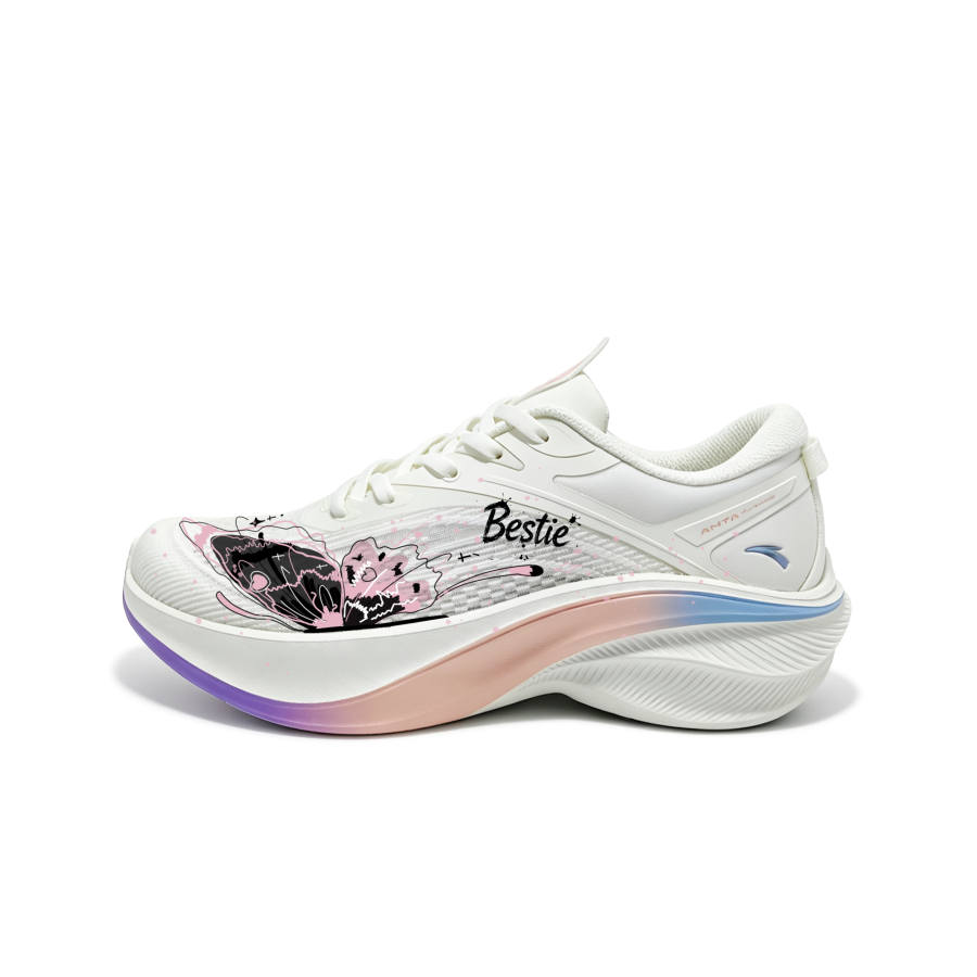 Anta Leaf 5.0 Cushioning Abrasion Resistant Low top Casual Running Shoes Women's White