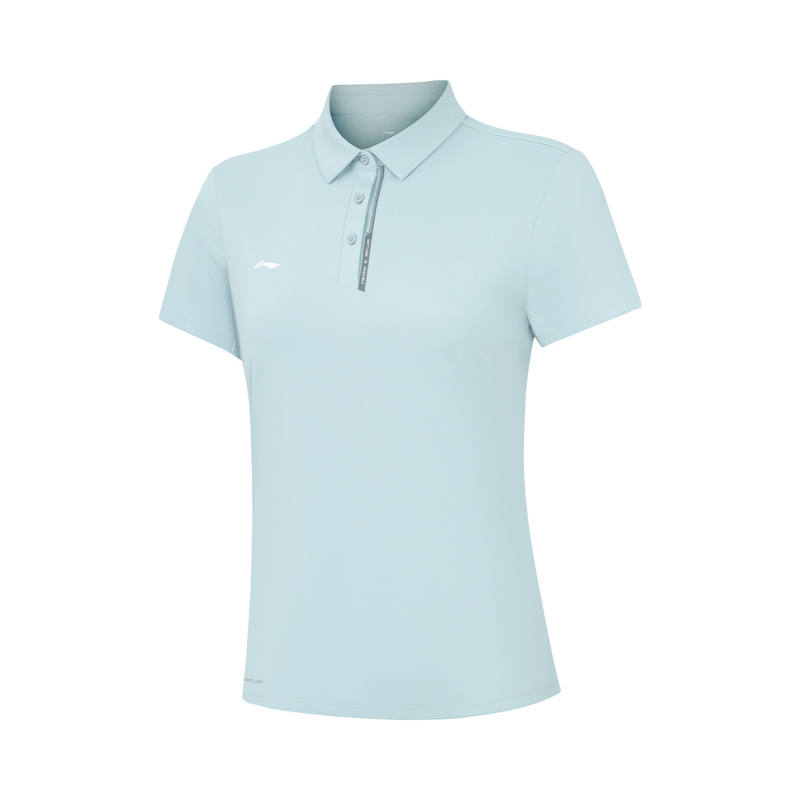 Li-Ning Li Ning Polo Shirt Women's Forget Me Not Blue