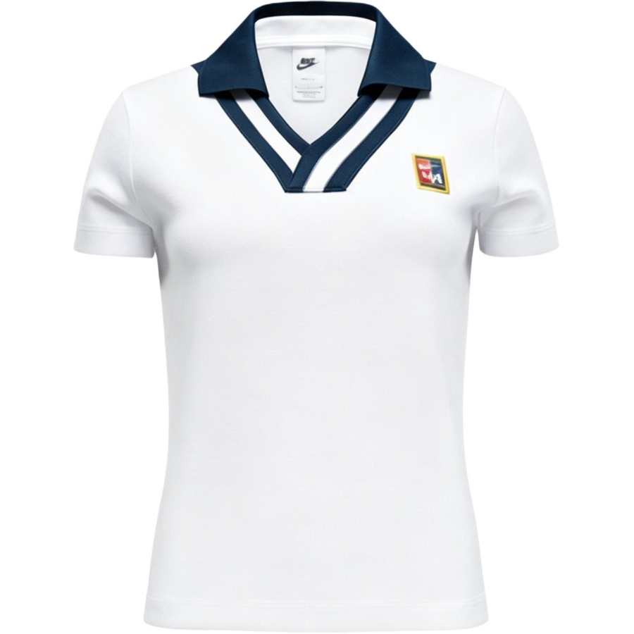 Nike Nike X Yoon Women's Short Sleeve Polo White/Armory Navy