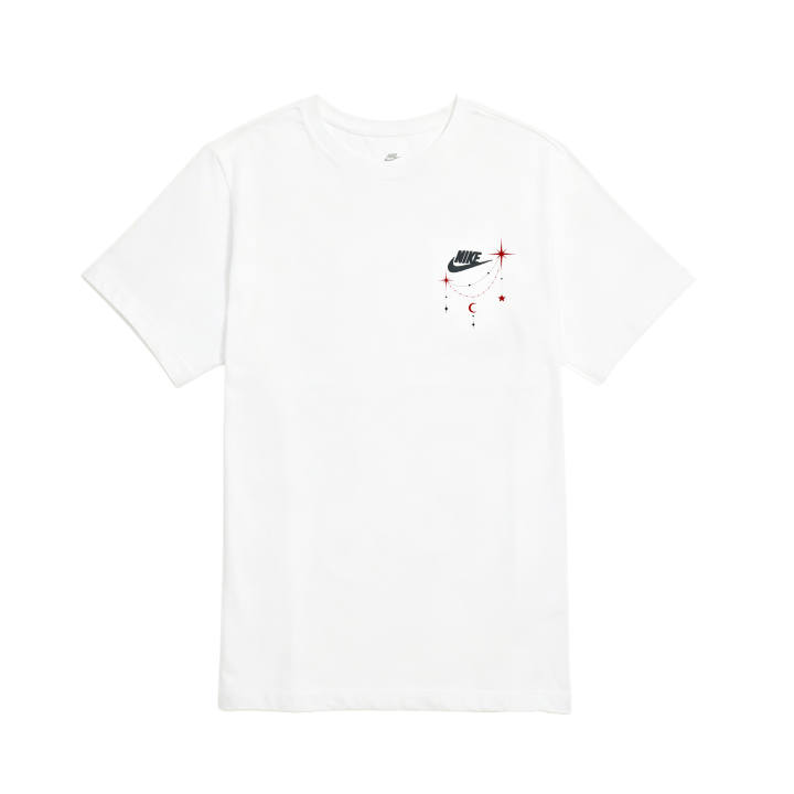 Nike Nike Sportswear T Shirts Unisex White Crew Neck Moderate Straight Fit