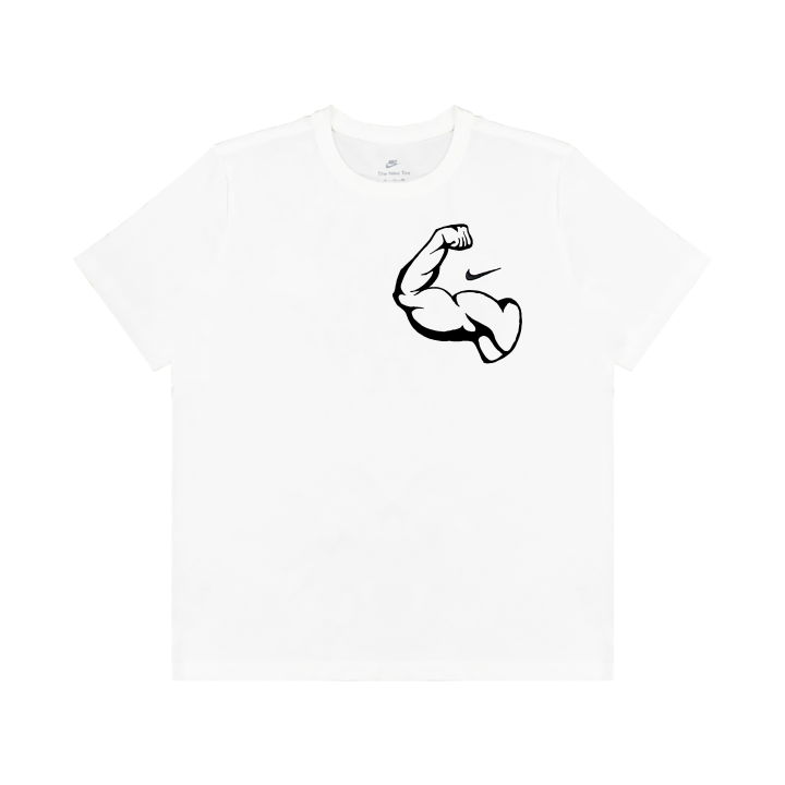Nike Nike Sportswear T Shirts Unisex White Crew Neck Moderate