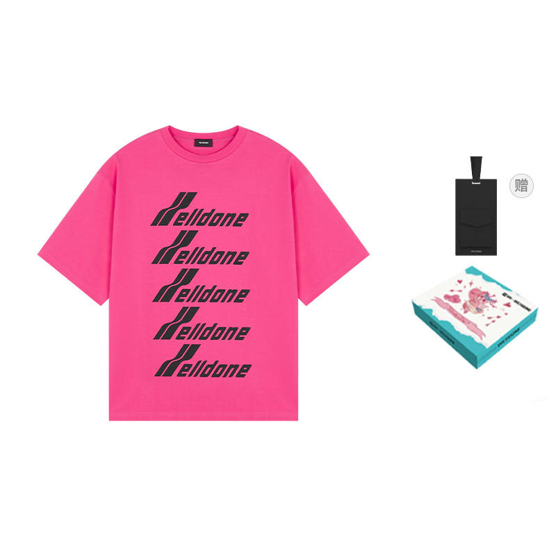 WE11DONE WE11DONE oversized logo-print T-shirt