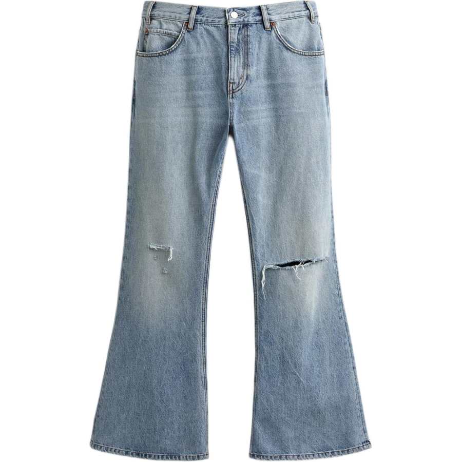 ZARA ZARA Jeans Men's Light Blue Flared Pants