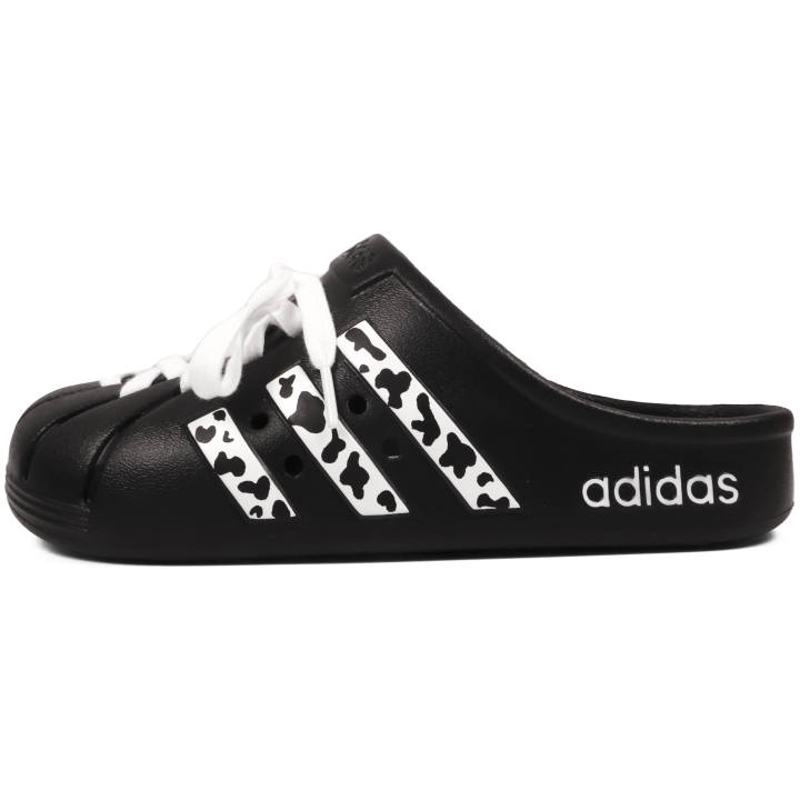 Adidas Adidas ADILETTE CLOGS Unisex Black White