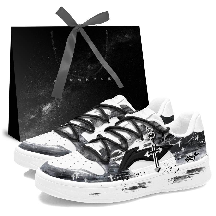Li-Ning Li Ning Floating Boat Slip Resistant Cushioning Low top Skateboard Shoes Men's
