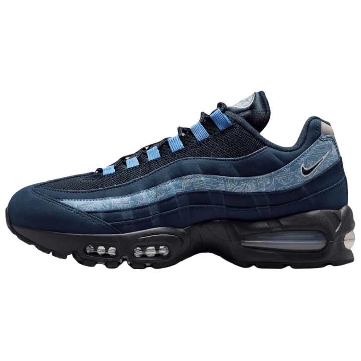 Nike Nike Air Max 95 Casual Running Shoes Men's Blue