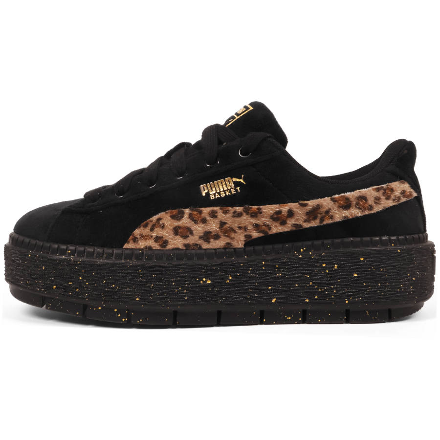 PUMA Platform Trace Low top Skateboard Shoes Women's Black