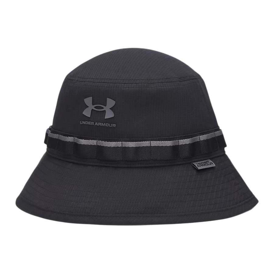 Under Armour Polyester Bucket Hats Men's Black/Castle Rock Color