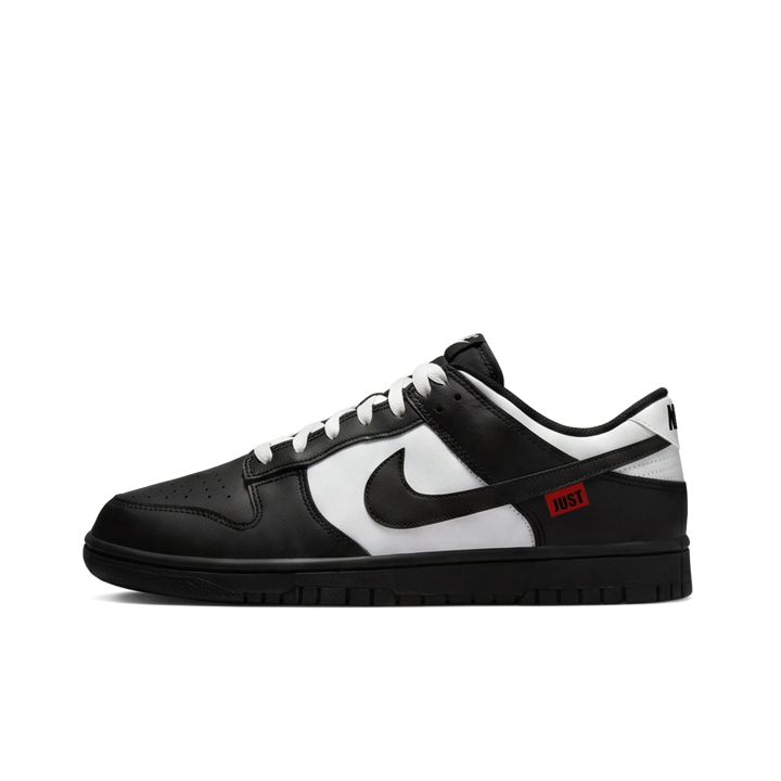 Nike Nike Dunk Red Tone Monologue Low top Skateboard Shoes Men's Black White