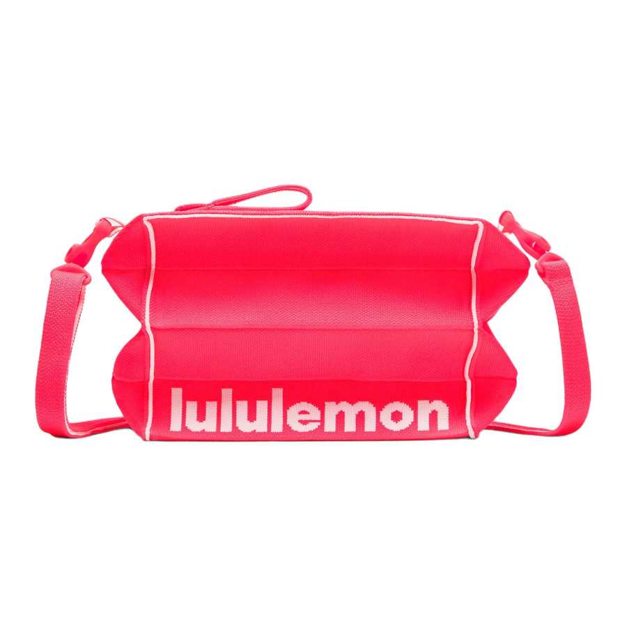 Lululemon Polyester Crossbody Bags Women's Pink Pearl