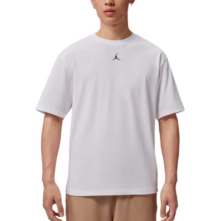 Jordan Jordan T Shirts Men's White Crew Neck Moderate