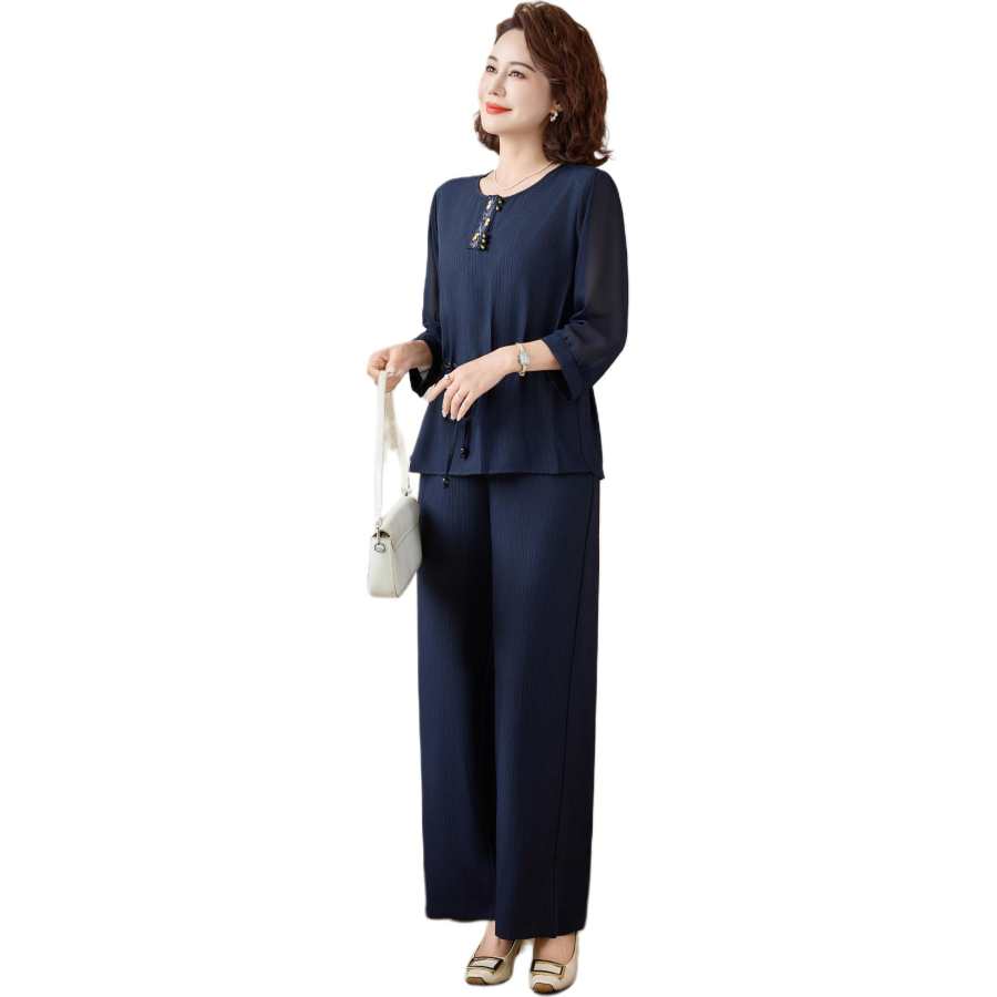 Hodo Casual Suits Women's Crew Neck Moderate