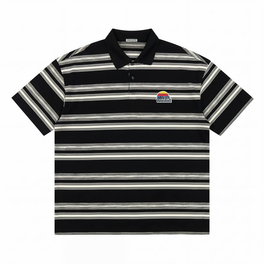 MostwantedLab Classic Rainbow Polo Shirt Unisex