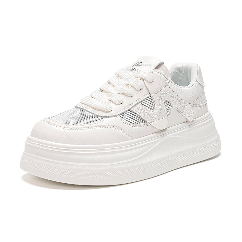 Warrior Slip Resistant, Abrasion Resistant, Breathable, Height Increasing Low top Skateboard Shoes Women's