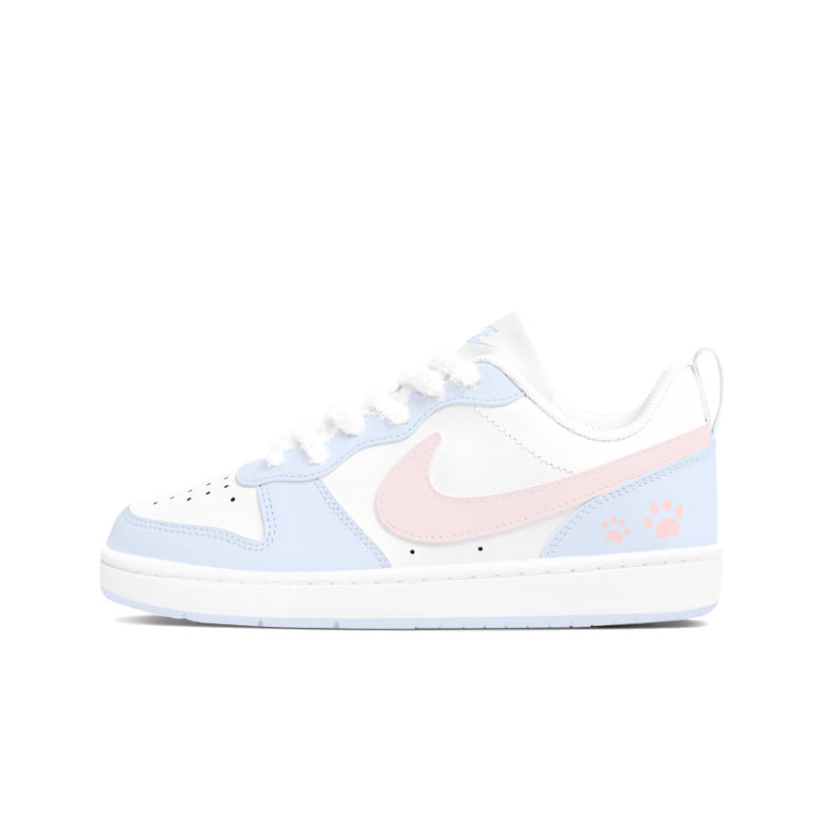 Nike Nike Court Borough Maris Sal Peach Soda Low top Skateboard Shoes Women's Blue Pink