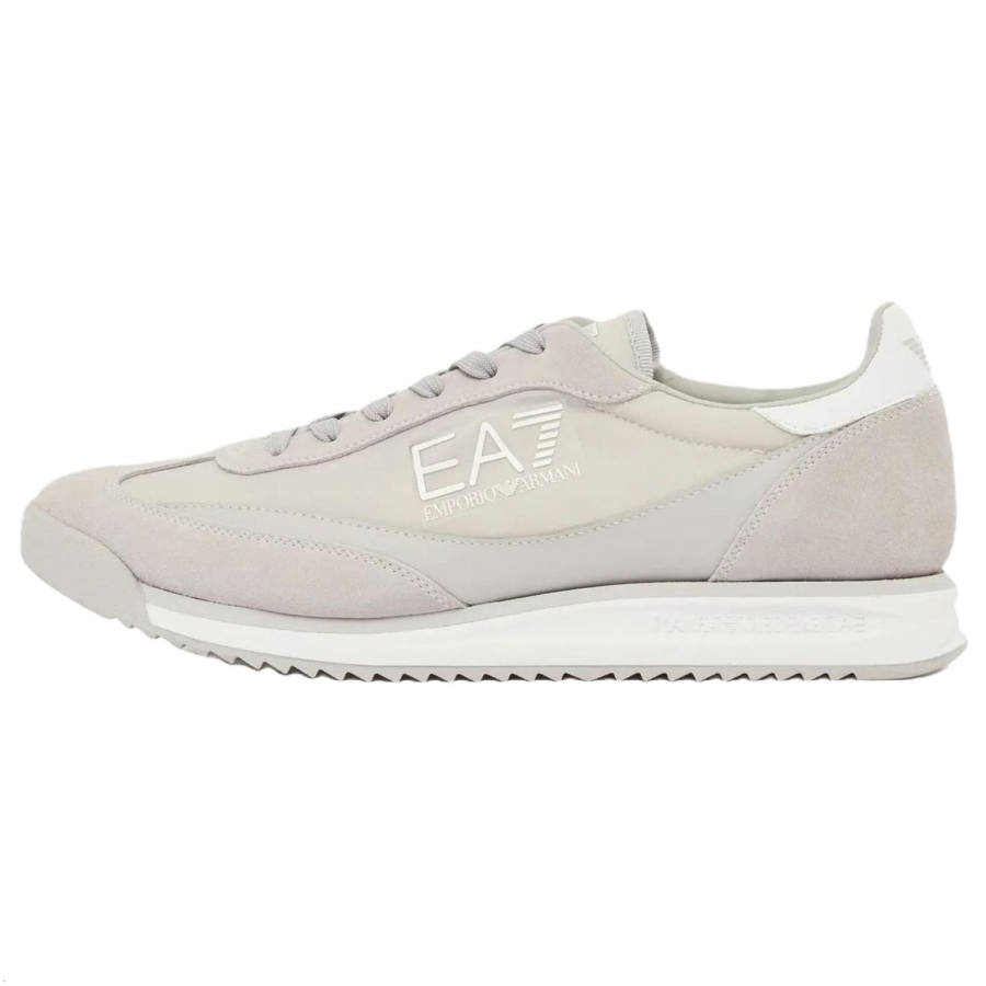 EMPORIO ARMANI EA7 Low top Casual Shoes Unisex Gray White