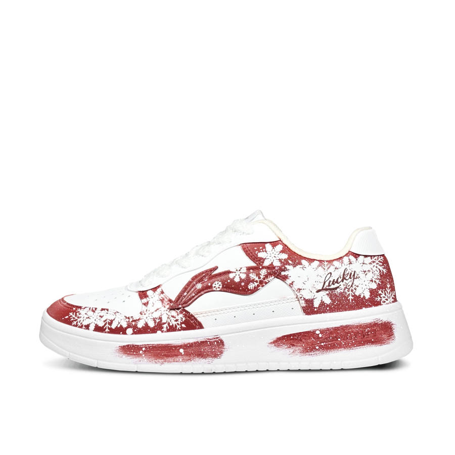 Li-Ning Li Ning Floating Boat Stunning Snow Cushioning Abrasion Resistant Slip Resistant Low top Skateboard Shoes Women's