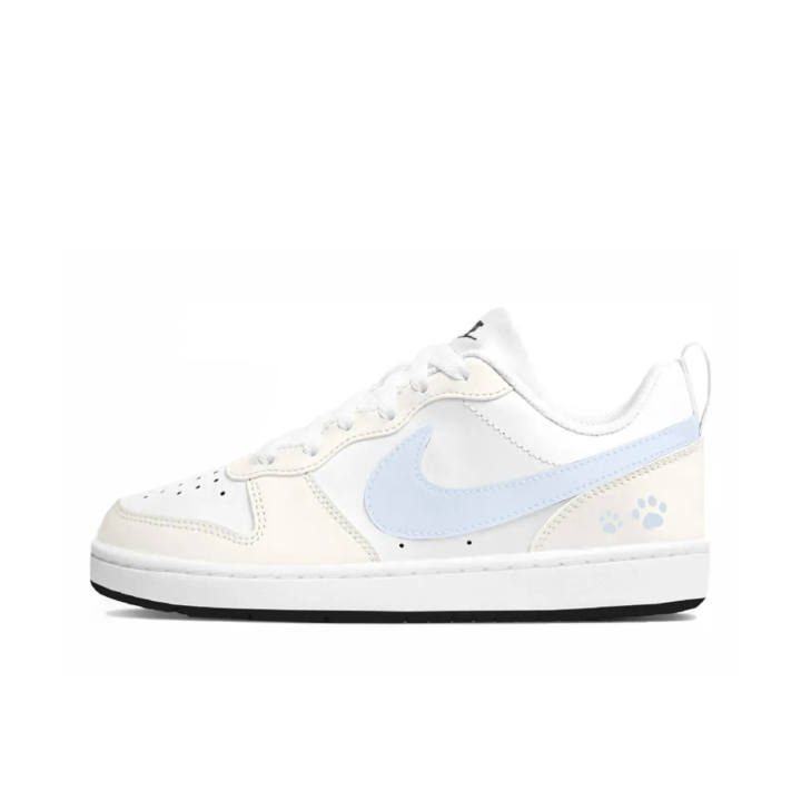 Nike Nike Court Borough Low top Skateboard Shoes Women's Light Yellow