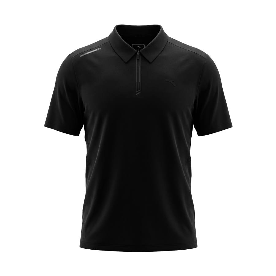 Anta 2026 Spring Polo Shirt Men's Black