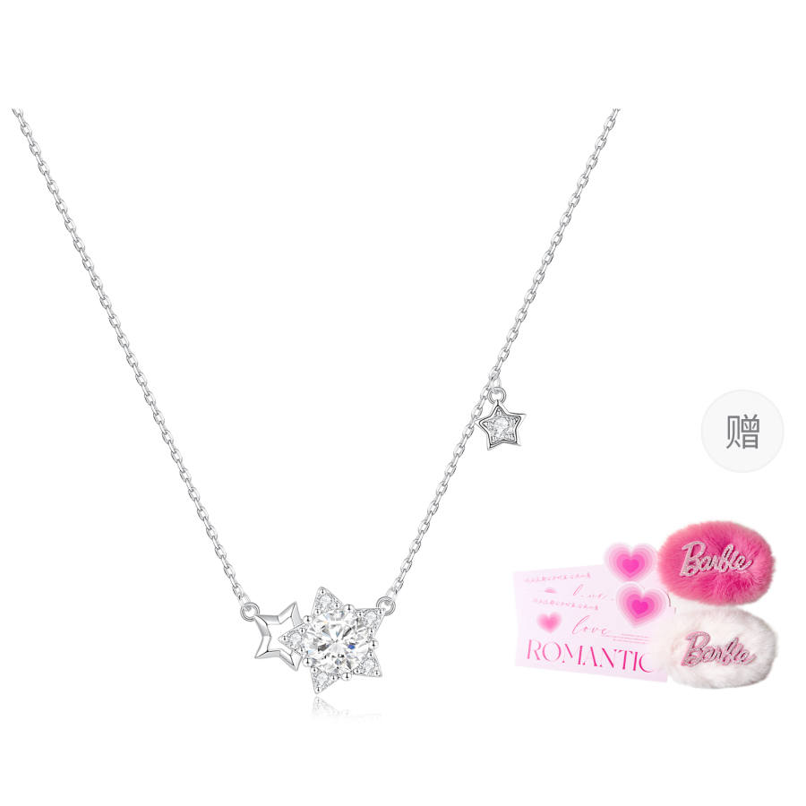 Barbie Swarovski Crystal Necklaces Women's