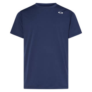 Oakley T Shirts Men's Midnight Blue Crew Neck Moderate Straight Fit