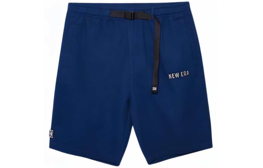 New Era SS24 Skateboard Collection Casual Shorts Unisex Navy Blue