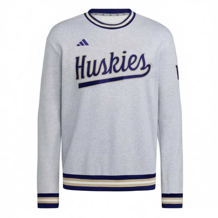 Adidas Adidas Sweatshirts Unisex Light Gray Crew Neck Moderate
