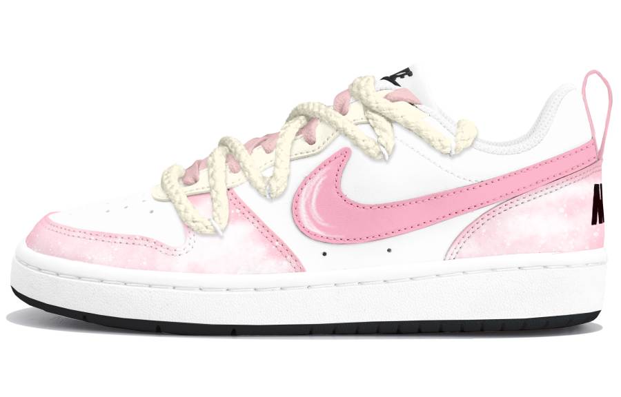Nike Nike Court Borough Low top Kids' Skateboarding Shoes Pink Teenagers