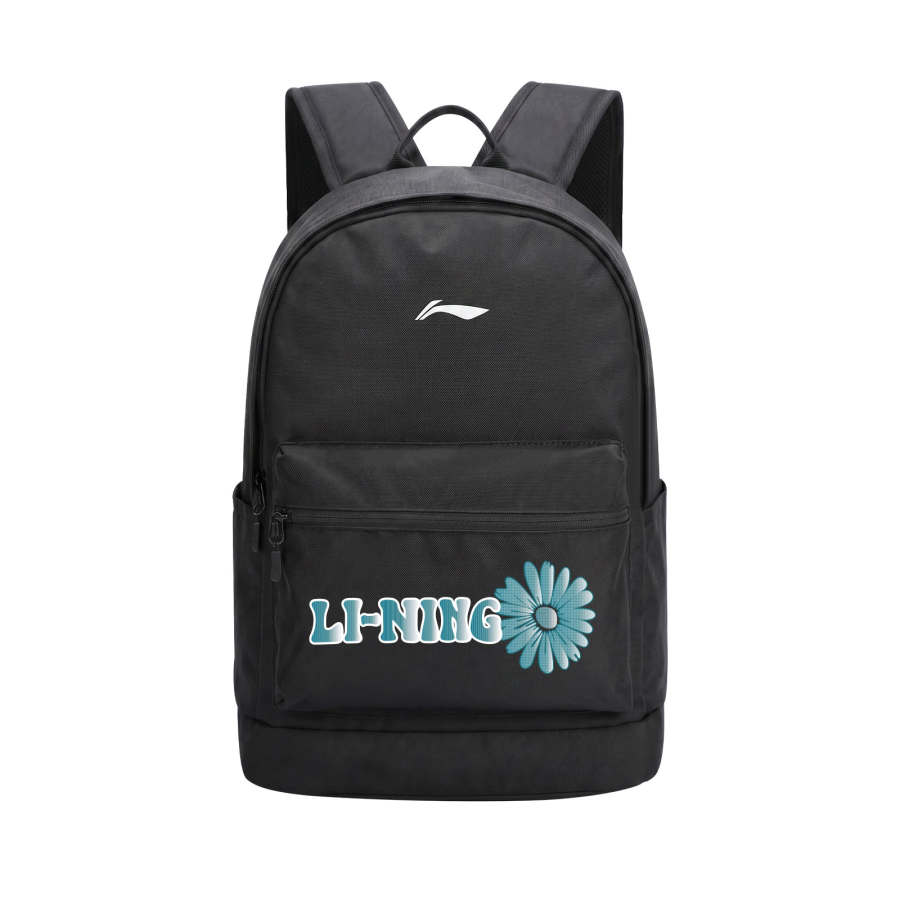 Li-Ning Li Ning Polyester Backpack Unisex Black