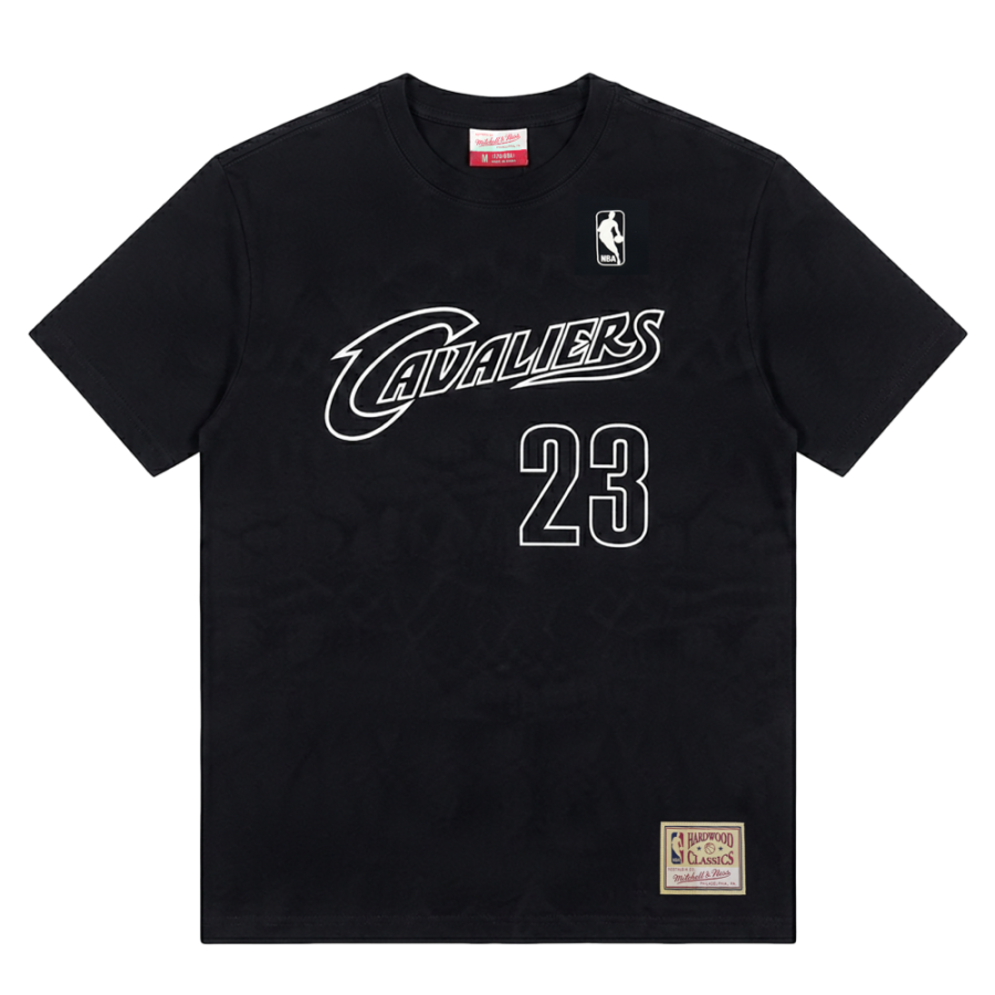 Mitchell Ness Mitchell Ness x NBA T Shirt Unisex Black