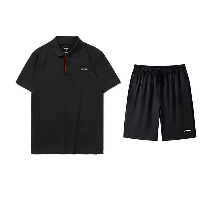 Li-Ning Li Ning Casual Sportswear Unisex Black+Black