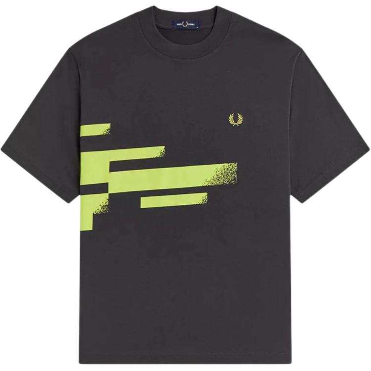 FRED PERRY FRED PERRY T Shirts Men's Gray CCD Crew Neck