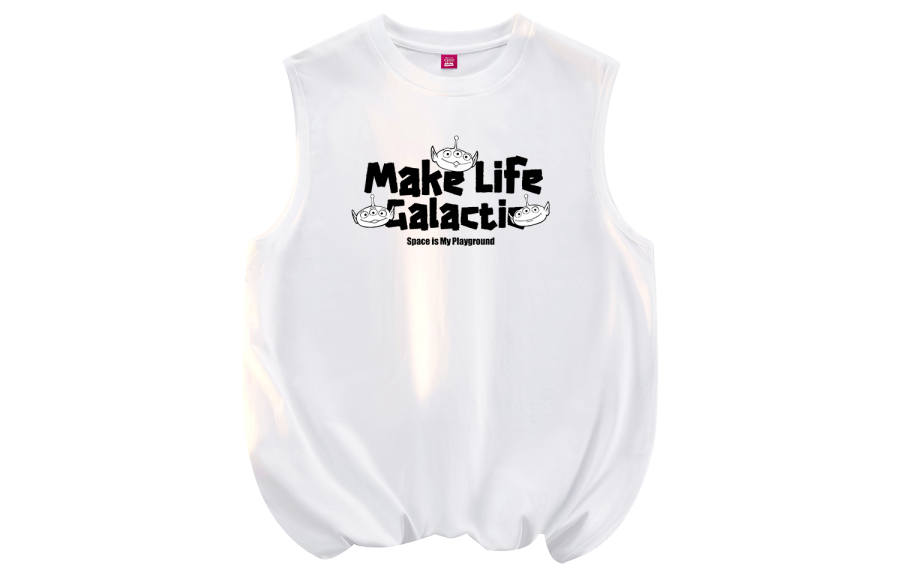 Disney Tank Tops Unisex Crew Neck Thin Sleeveless