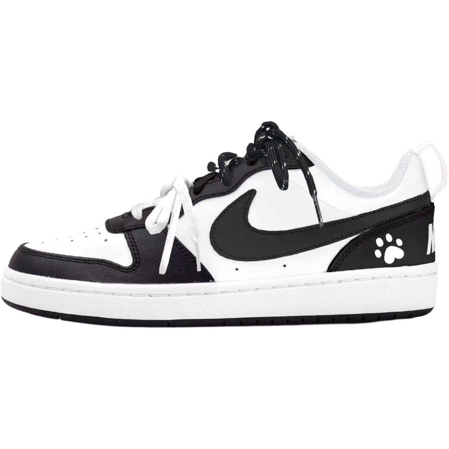 Nike Nike Court Borough Low top Kids' Skateboarding Shoes White Teenagers