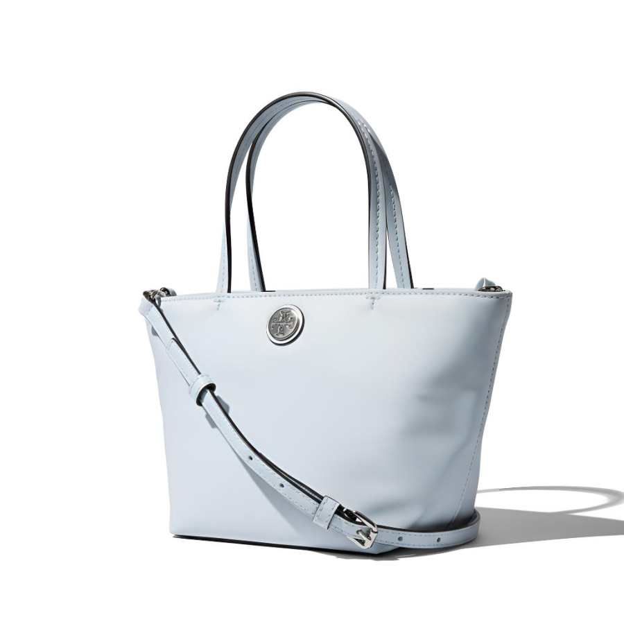 TORY BURCH Nylon Handbag Mini Women's Light Aqua Green