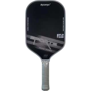 Ayuanyu Premium Edge Pickleball Paddles Carbon Fiber Unisex Black