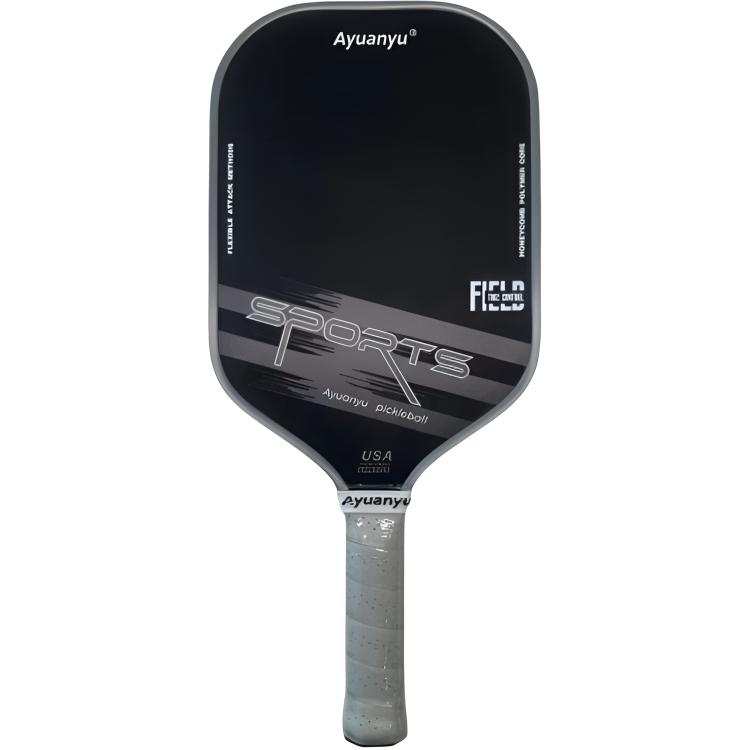 Ayuanyu Premium Edge Pickleball Paddles Carbon Fiber Unisex Black