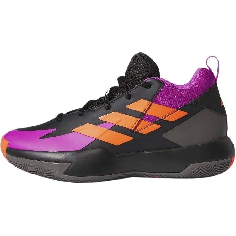 Adidas Adidas Cross Em Up Select Support Children's Basketball Shoes Black Orange Purple Unisex