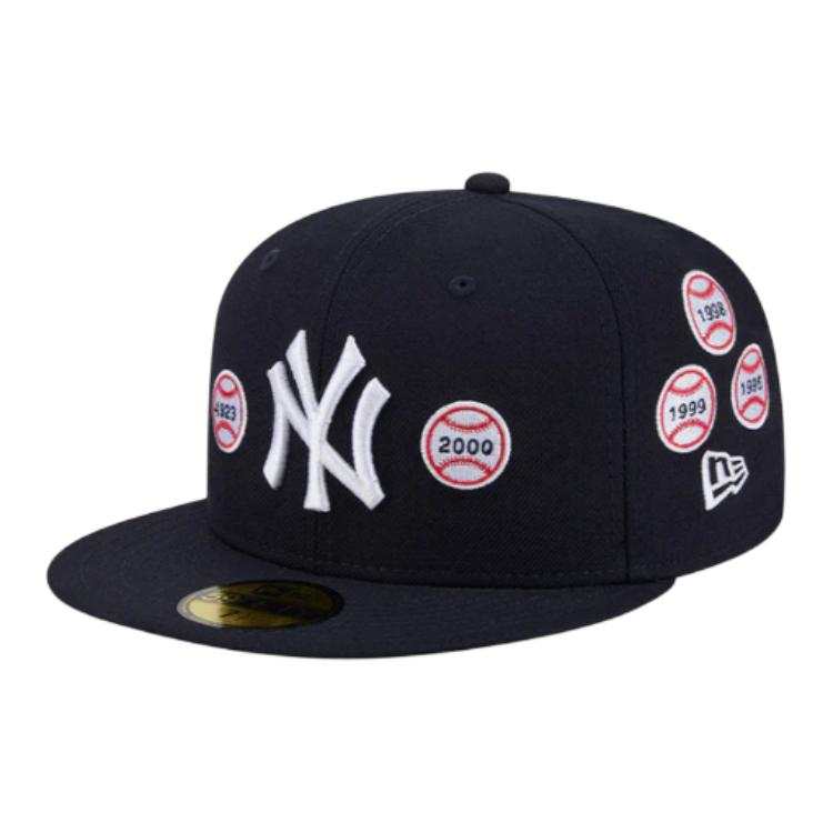 New Era x MLB X Spike Lee 59FIFTY Wool Baseball Caps Unisex Marine Blue