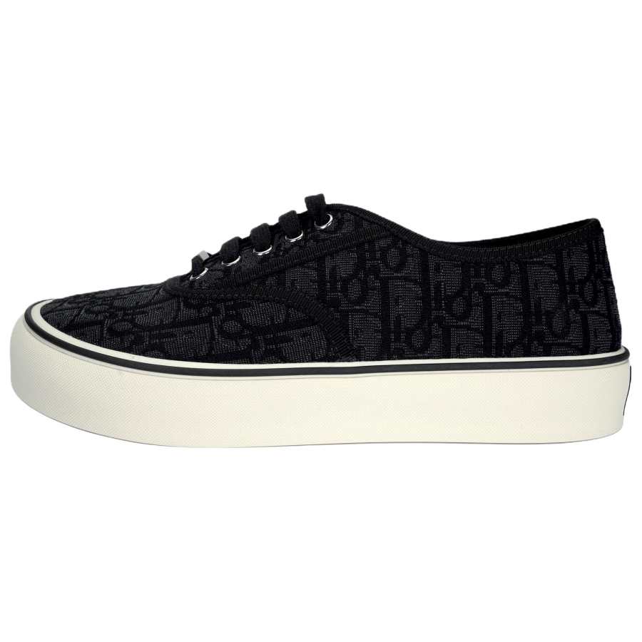 DIOR DIOR Saltwind Low top Canvas Shoes Men's Black