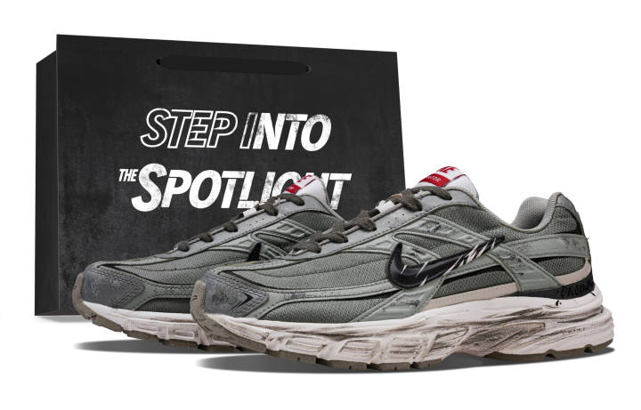 Nike Nike Initiator Abrasion Resistant Breathable Low top Casual Running Shoes Men's Grass Green