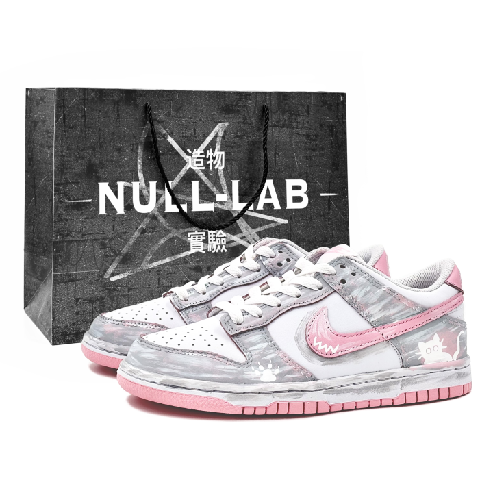 Nike Nike Dunk Cats' Great Combat Skateboard Shoes Women's Pink
