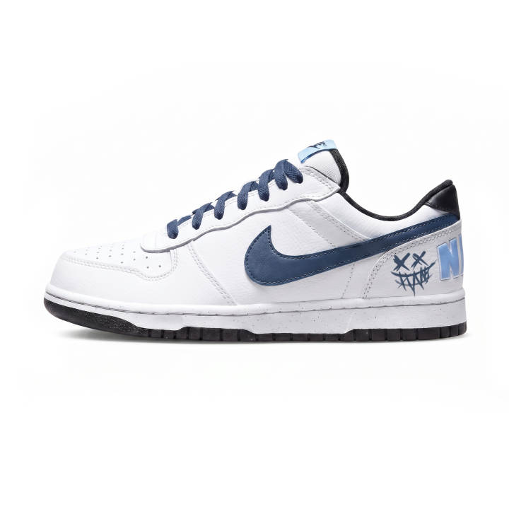 Nike Nike Big Ice Sea Smiley Face Leather Slip Resistant, Abrasion Resistant, Lightweight, Breathable Low top