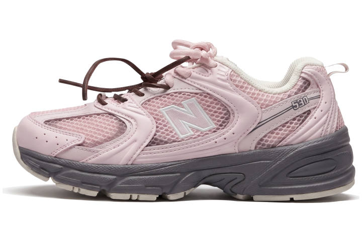 New Balance New Balance NB 530 Mesh, Textile, Artificial Leather Low top Running Shoes Unisex Pink