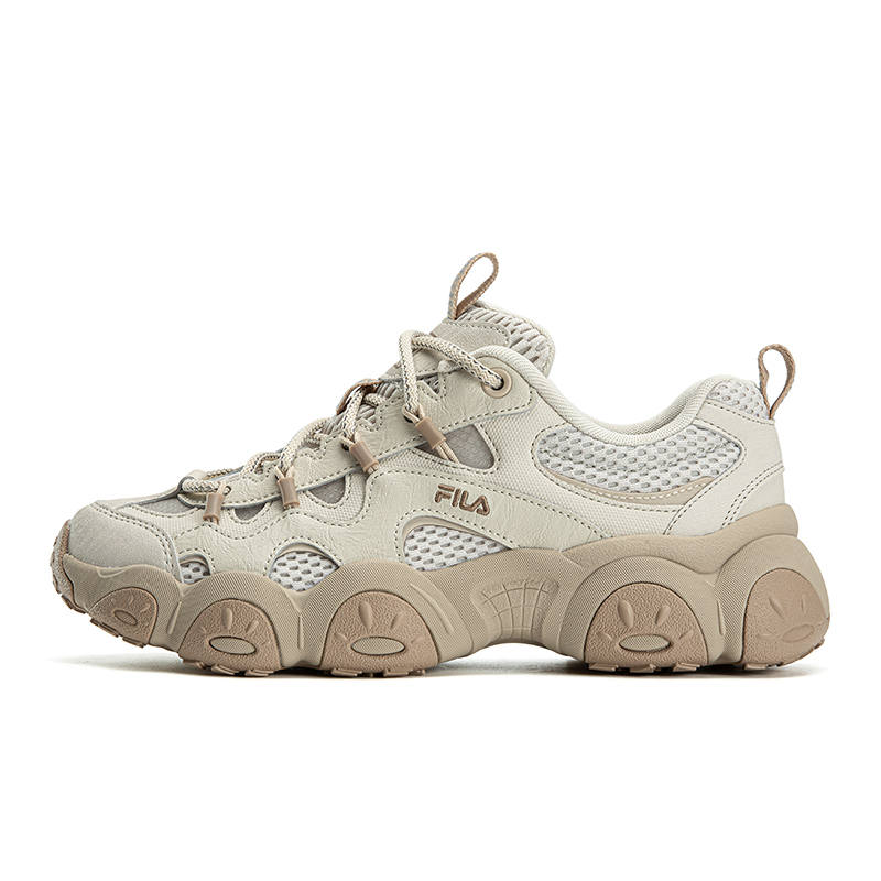 FILA Chunky Sneakers Women's Low Top White Swan Gray