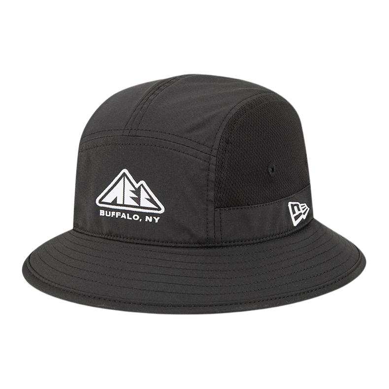 New Era New Era Polyester Bucket Hats Unisex Black